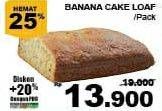 Promo Harga Banana Cake Loaf  - Giant
