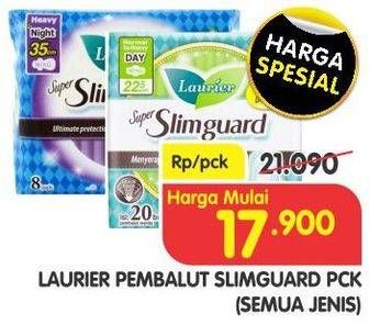 Promo Harga Laurier Super Slimguard Day All Variants  - Superindo