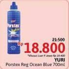 Promo Harga Yuri Porstex Regular Pembersih Toilet Ocean Blue 700 ml - Alfamidi