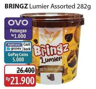 Promo Harga Bringz Lumier Cookies 282 gr - Alfamidi