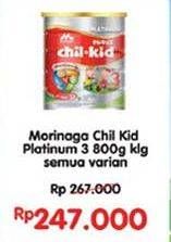 Promo Harga MORINAGA Chil Kid Platinum All Variants 800 gr - Indomaret