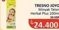 Promo Harga TRESNO JOYO Minyak Telon Herbal Plus 100 ml - Alfamidi