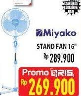 Promo Harga MIYAKO Stand Fan 16"  - Hypermart