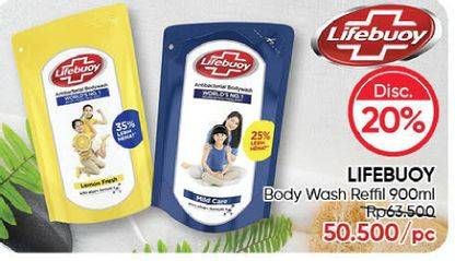 Promo Harga LIFEBUOY Body Wash All Variants 900 ml - Guardian