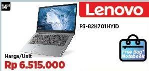 Promo Harga Lenovo Notebook Core I3 82H701HYID.K/GY  - COURTS