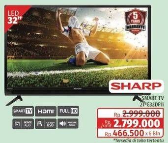 Promo Harga Sharp 2T-C32DF1I  - Lotte Grosir