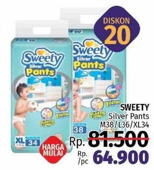 Promo Harga Sweety Silver Pants M38, L36, XL34  - LotteMart