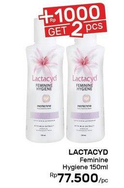 Promo Harga LACTACYD Feminime Hygiene 150 ml - Guardian