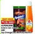 Harga Alpenliebe Eclairs + ABC Syrup Squash Delight