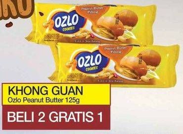 Promo Harga KHONG GUAN Ozlo Peanut Butter 125 gr - Yogya