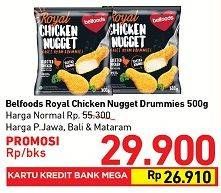 Promo Harga BELFOODS Royal Nugget 500 gr - Carrefour