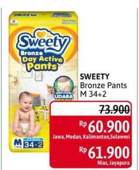 Promo Harga Sweety Bronze Pants M34+2 36 pcs - Alfamidi