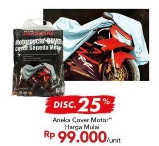 Promo Harga I/DTM Motorcycle Cover  - Carrefour