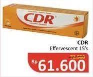 Promo Harga CDR Suplemen Makanan Effervescent 15 pcs - Alfamidi