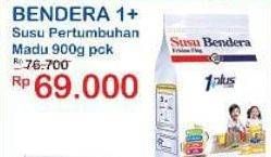 Promo Harga Frisian Flag Susu Bendera 1 Plus Madu 900 gr - Indomaret