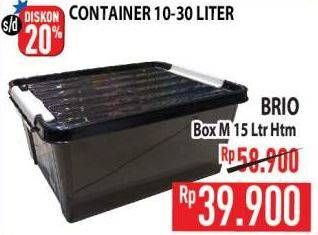 Promo Harga MULTIPLAST Brio Container Box S  - Hypermart