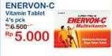 Promo Harga ENERVON-C Multivitamin Tablet 4 pcs - Indomaret