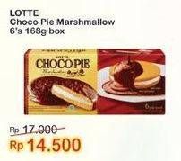 Promo Harga LOTTE Chocopie Marshmallow per 6 pcs 28 gr - Indomaret