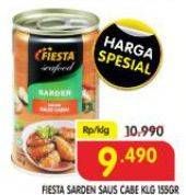Promo Harga Fiesta Seafood Sarden Saus Cabai 155 gr - Superindo