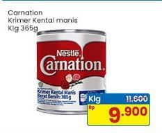Promo Harga Carnation Krimer Kental Manis 370 gr - Indomaret