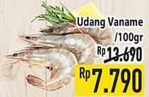 Promo Harga Udang Vanamae per 100 gr - Hypermart