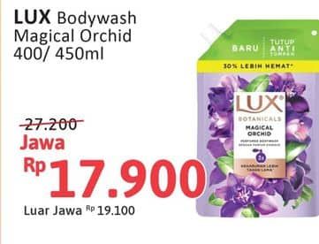 Promo Harga LUX Botanicals Body Wash Magical Orchid 400 ml - Alfamidi