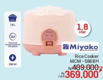 Promo Harga Miyako Magic Warmer Plus Miyako MCM-586  - LotteMart