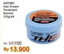 Promo Harga GATSBY Hair Treatment Cream Normal 125 gr - Indomaret