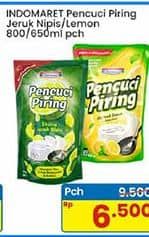 Promo Harga Indomaret Pencuci Piring Jeruk Nipis, Lemon 650 ml - Indomaret