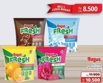 Promo Harga BAGUS Fresh Air Freshener All Variants 50 gr - Lotte Grosir