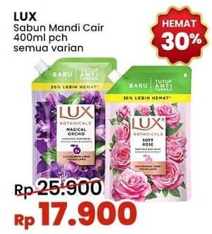 Promo Harga LUX Botanicals Body Wash All Variants 400 ml - Indomaret