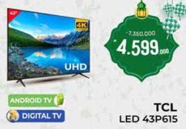 Promo Harga TCL L43P615 | LED TV 43"  - Yogya