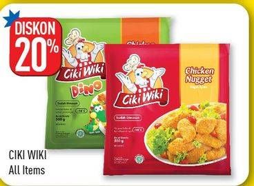 Promo Harga CIKI WIKI Chicken Nugget All Items  - Hypermart