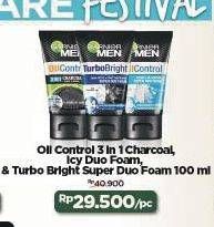 Garnier Men Turbo Light Oil Control Facial Foam