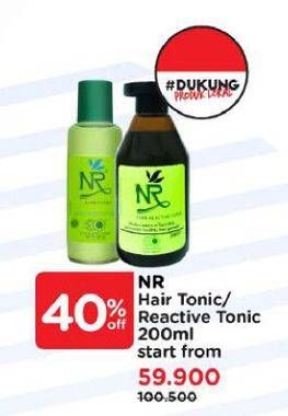 Promo Harga NR Hair Tonic/NR Hair Reactive Tonic  - Watsons