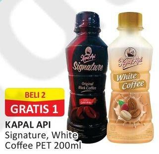 Promo Harga Kapal Api Signature, White Coffee  - Alfamart