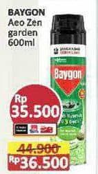 Promo Harga Baygon Insektisida Spray Zen Garden 600 ml - Alfamart