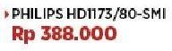 Promo Harga Philips HD 1173 | Dry Iron 80  - COURTS