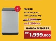 Promo Harga Sharp ES-M7000P-GG  - Yogya