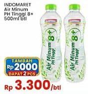 Promo Harga Indomaret Air Minum pH 8+ 500 ml - Indomaret