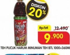 Promo Harga TEH PUCUK HARUM Minuman Teh 1360 ml - Superindo