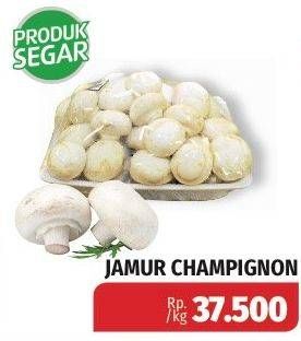 Promo Harga Jamur Champignon (Jamur Kancing)  - Lotte Grosir