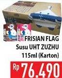 Promo Harga FRISIAN FLAG Susu UHT Milky Zuzhu per 36 pcs 115 ml - Hypermart