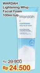 Promo Harga WARDAH Lightening Whip Facial Foam 100 ml - Indomaret
