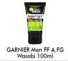 Promo Harga GARNIER MEN Facial Wash Wasabi 100 ml - Alfamart