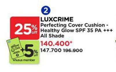 Promo Harga Luxcrime Second Skin Luminous Cushion All Variants  - Watsons