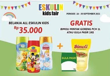 Promo Harga ESKULIN Kids Shampoo & Conditioner  - Alfamidi