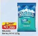 Promo Harga Relaxa Candy Barley Mint 125 gr - Alfamart