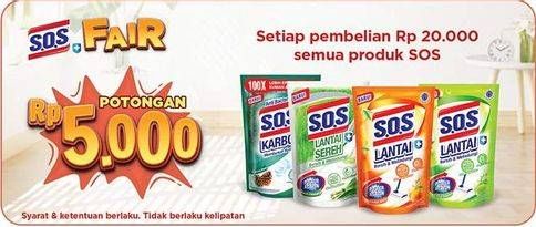 Promo Harga SOS Produk  - Indomaret