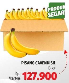 Promo Harga Pisang Cavendish 13 kg - Lotte Grosir